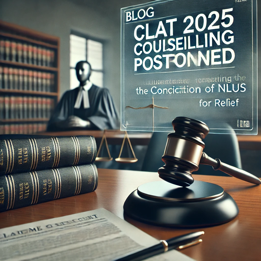 CLAT 2025 Counselling Postponed: Consortium of NLUs to approach Supreme Court for relief